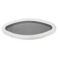 Marine Boat Yacht RV Oval Shape Porthole Oval Hatches Port Lights Hole Opening Portlight Boat Replacement Windows Port Hole Opening Portlight. 