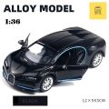 Bugatti Red/Black/Blue 1:36 Toy Car Metal Alloy Car Diecasts Toy Vehicles Car Model.