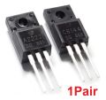 2SA2222 & 2SC6144 A2222 C6144 Pair PNP NPN Transistor 50V 10A 2W Bipolar Power Transistor TO-220 Silicon Transistor For Epson L110 L210 Logic Card PLC Electrical Circuitry & Parts. 