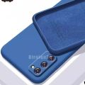 For Samsung Galaxy A03s Back Cover Silicone Casing Official Style Liquid Silicone Soft Case Cover.