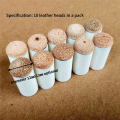 10 Pcs Slip-on Pool Cue Tips Nylon Snooker Cue Ferrule Billiards Fans Entertainment 12mm.