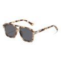 Square Steampunk Sunglasses Men 2024 Luxury Brand Designer Retro Sun Glasses For Male Fashion Metal Frame Eyewear Shades UV400.
