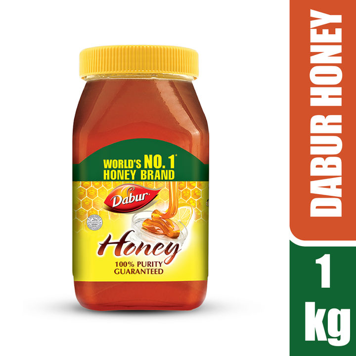 Dabur Honey: 100% Pure Honey with No Sugar Adulteration 1 kg