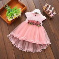 【KuaKe Mall】(NEW)Toddler Infant Kids Baby Girls Summer Floral Dress Princess Party Dresses 0-3Y.