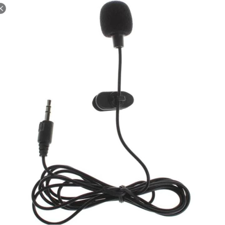 1.5 Meters 3.5mm Hands Free Clip On Mini Lapel Microphone for PC Laptop
