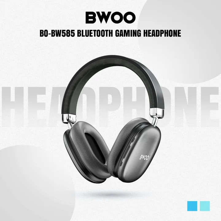 BWOO%20BO-BW585%20Over%20Ear%20Bluetooth%20Grey%20Noise%20Cancelling%20Gaming%20Headphone%20-%20Image%202