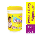 Twinkle Baby Wipes - 120pcs (Jar).