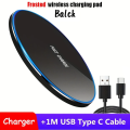 40W Wireless Charger Pad Stand for iPhone 15 14 13 12 11 X XR Samsung S22 S21 Xiaomi Phone Chargers Fast Charging Dock Station.