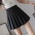 Women Micro Skirt Plaid Pleated Skirt Black Mini Skirts Women Summer Winter High Waist Pink White Tennis Skirt Y2k Goth.