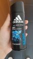 150 ml Adidas ICE DIVE fresh & tonic Body spray International European product used for male. 