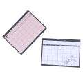 Creative simple desktop schedule planner monthly plan mini notebooks efficiency ANLAN. 