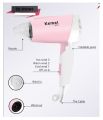 Kemey Km 6831 Professional Foldable Hot and Cool Hair Dryer 1600 watts. 
