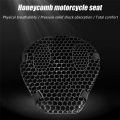 2X Silicone Motorcycle Seat Cover Air Seat Cushion Breathable Pressure Relief Protector. 