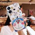For Realme Narzo N55 Case Cute Doraemon Soft Shockproof Cartoon Design Couple Full Protection Back Cover Casing hp Realme Narzo N55 Phone case. 