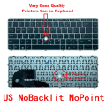 HP Laptop Keyboard For HP EliteBook 745 G3 840 G3 840 G4 745 G4 ZBook 14u G4 Series Laptop Keyboard With Pointer Hole.