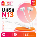 UiiSii N13 Half In Ear New Version and In Ear Version Neckband Bluetooth Earphone- Headphone. 