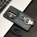 Multi-function phone case For OPPO Find X7 PHZ110 with ring holder case all-inclusive with lanyard non-slip phone case. 