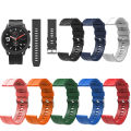 [autismaut] Applicable to Huami Amazfit A1602 Silicone Strap 1 2 3 GTR47mm Strap A1801A1609 Wristband. 