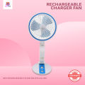 New USB Rechargeable Folding  Fan With LED Light. 