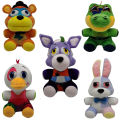 Spot cross-border plush toy Sundrop Fnaf security vulnerability final boss sun moon doll. 