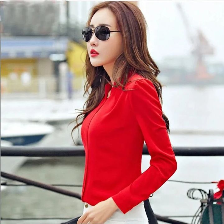 Long%20Sleeve%20Shirt%20Women%20Autumn%20Clothing%20Fashion%20Slim%20Chiffon%20Blouse%20V-Neck%20Korean%20Elegant%20Office%20Lady%20Shirts%20Basic%20Womens%20Tops%20-%20Image%202