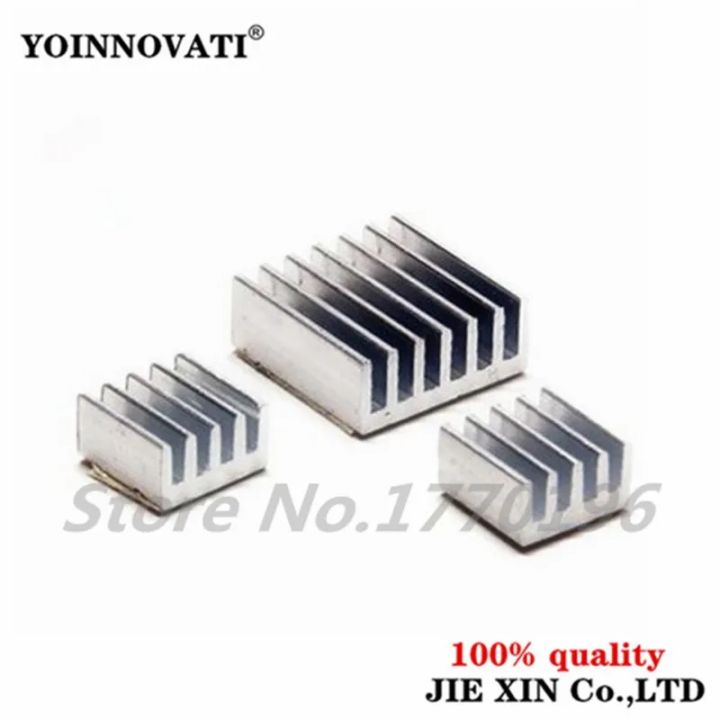 3pcs Heatsink Cooler Pure Aluminum Heat Sink Set Kit Radiator WATTY Electronics