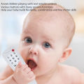 Baby Teether Simulation Remote Control Shaped Various Button Soft Silicone Teething Toy s. 