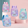 【Best Price Guaranteed】 Unicorn Backpack Lightweight Cartoon Princess School Bag Kids Pink Satchel for Girls Kindergarten School Infantil Escolar. 