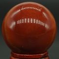 【Daily Necessities For Anyone Store】40MM Natural Gemstone Red Agate Sphere Crystal Ball Healing Home Decor. 