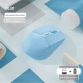 HXSJ Tablet Laptop Mice White Wir-eless Mouse Portable Pc Mouse.