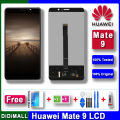 100% tested 5.9'' Original LCD For HUAWEI Mate 9 LCD Display Touch Screen Digitizer with Frame Display For Huawei Mate 9 LCD MHA-L09 MHA-L29 Replacement. 
