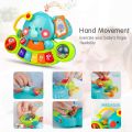 Baby Piano Toys 6 to 12 Months, Musical Toys Elephant Piano Keyboard for Toddlers 1-3, Light Up Educational Electronic Learning Toys Birthday Gift for 1 Years Olds Kids Boys Girls.