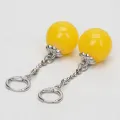【Yurui】Dragonball Super Dragon Ball Vegetto Earring Black Son Goku Zamasu Ring Cosplay Action Figure Toy. 