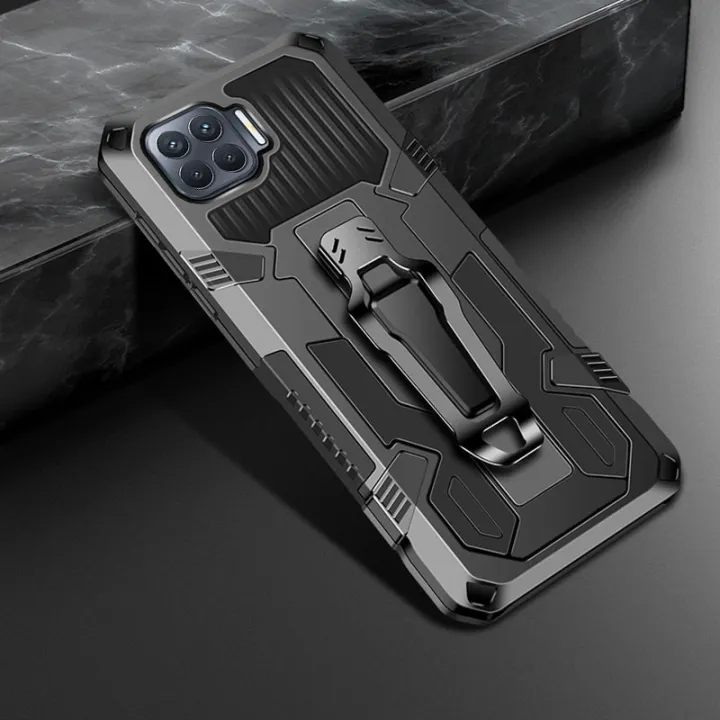 Vantime%20for%20Oppo%20F17%20belt%20clip%20case%20kickstand%20slim%20phone%20cover%20-%20Image%205