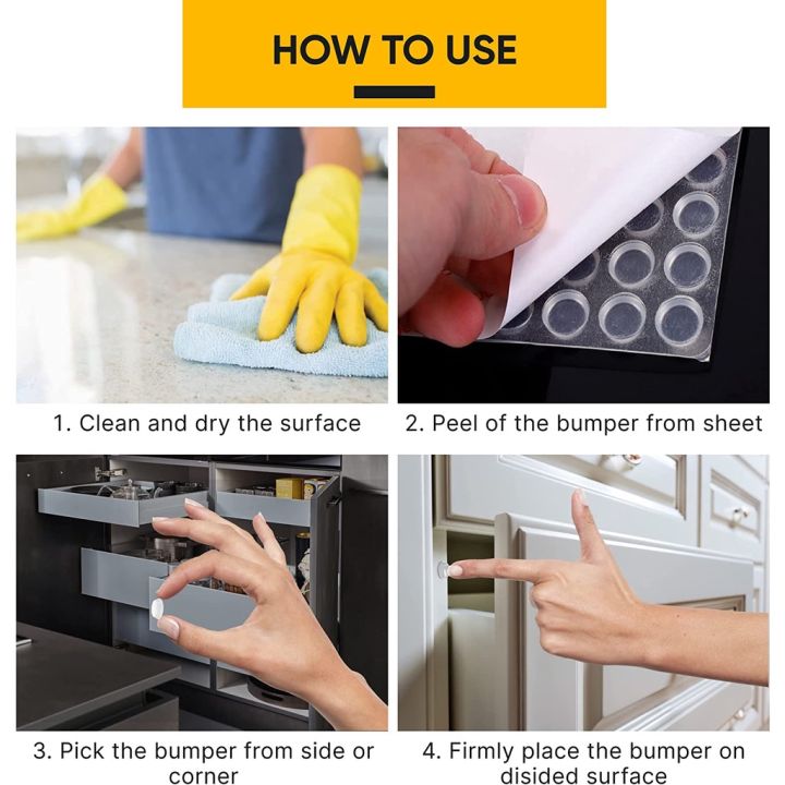 50Pcs/Set%20Self%20Adhesive%20Door%20Stopper%20Rubber%20Damper/Silicone%20Furniture%20Pads%20Protective%20Pads%20-%20Image%206