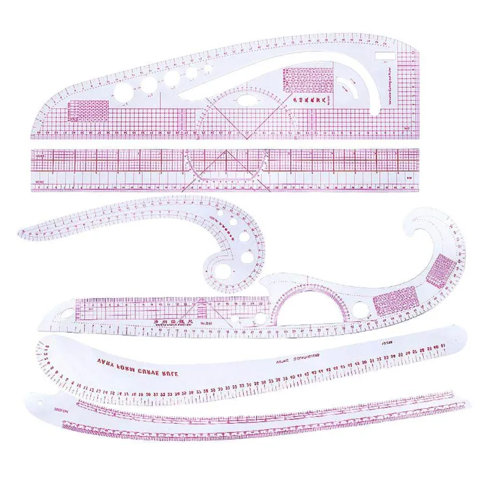 6%20Styles%20French%20Curve%20Ruler%20Metric%20Rulers%20Set%20for%20Dressmaker%20Tailor%20Designer%20-%20Image%202