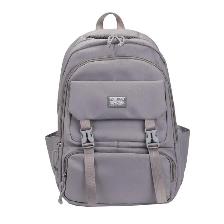 2024%20New%20Oxford%20Cloth%20Backpack%20Korean%20Version%20Solid%20Color%20Middle%20School%20and%20High%20School%20Student%20Bag%20Large%20Capacity%20Simple%20Style%20Backpack%20Trend%20-%20Image%208