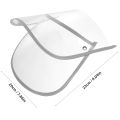 Protective Cap Replaceable Hat Brim Clear Hood Raincoat Jacket Face Protector Poncho Transparent Rainproof. 