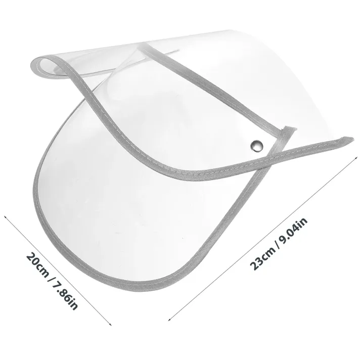 Protective%20Cap%20Replaceable%20Hat%20Brim%20Clear%20Hood%20Raincoat%20Jacket%20Face%20Protector%20Poncho%20Transparent%20Rainproof%20-%20Image%203