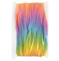 Rainbow Gradient Colorful Metallic Foil Fringe Curtain/Pastel Candy Colored Metallic Tinsel Curtain Backdrop for Birthday Party Baby Shower Party Decoration.