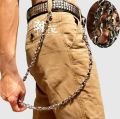 Personality Punk Cool Skull Pants Chain Keychain Waist Chain Men||||||||||||'s Motorcycle Biker Rider Hip Hop Rock Jewelry Accessories.