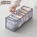 Household Underwear Bra Socks Storage Net Box Multi Lattice Separation Storage.