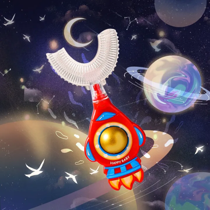 UGURAT%20Toddlers%20Cute%20Handheld%20Spaceman%20Cartoon%20360%20Degree%20U-shape%20Baby%20Toothbrush%20Children%20Silicone%20Toothbrush%20Oral%20Care%20Teeth%20Cleaner%20-%20Image%206