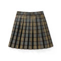 Factory Direct Sales Women's Skirt High Waist Pleated SkirtJKUniform Class and School Uniforms College Style Performance Skirt.