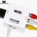 Mini HDMI2AV (HDMI to AV Converter) UP Scaler 1080P HD Video Converter. 