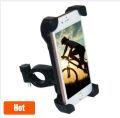 Bike And Cycle Phone Holder With Support Stand - Secure Your Phone For Hands-Free Riding Experience. 