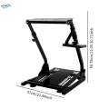 Racing Steering Wheel Stand Adjustable Foldable Gaming Racing Simulator for Driving Friends Gifts. 