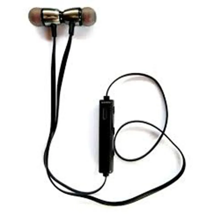 New Magnetic H15 Metallic Bluetooth Headset Noodles Line-Year Stereo Phone Headphone Wireless Bluetooth Movement Sport Yearphone Aericular