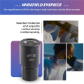 10X Microscope Eyepiece Wide Angle Optical Lenses Adapter Field 18mm Professional Ocular Lens Standard.
