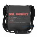 Funny Graphic print MR ROBOT fsociety00 dat USB Charge Backpack men School bags Women bag Travel laptop bag.